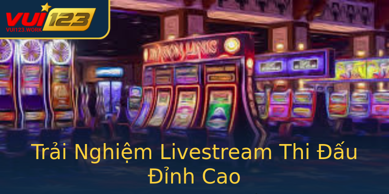 Trải Nghiệm Livestream Thi Đấu Đỉnh Cao Trải Nghiệm Livestream Thi Đấu Đỉnh Cao